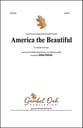 America the Beautiful SSA choral sheet music cover